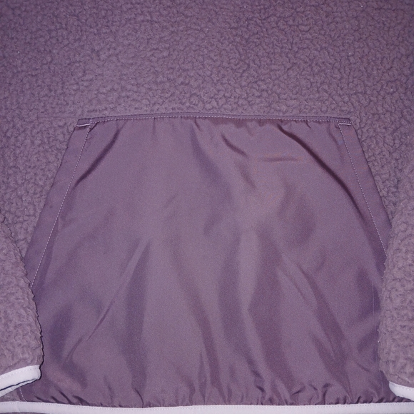 Under Armour Lavender Sherpa Quarter-Zip Sz M VGUC - Picture 4 of 4